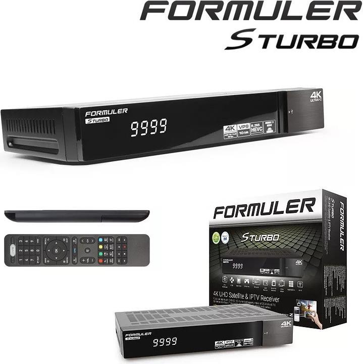 Actual product image Formuler S Turbo (DVB-S2, IPTV (ready), DVB-T, CI Shaft)