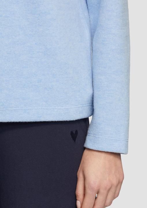 Produktbild s.Oliver Sweatshirt Weiches Sweatshirt mit V-Ausschnitt (48)
