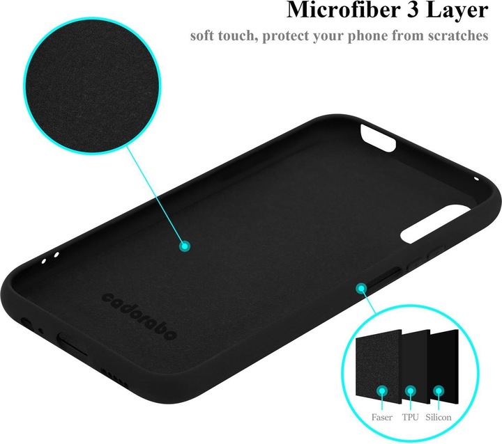 Actual product image Cadorabo TPU Liquid Silicone Case Cover (Vivo Y9s)