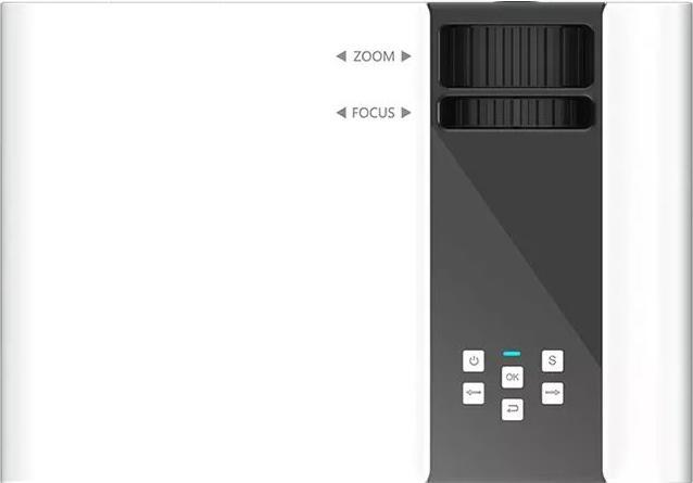Produktbild PhoneLook High Definition LED Projektor Full HD 1080p Beamer Wifi (Full HD)