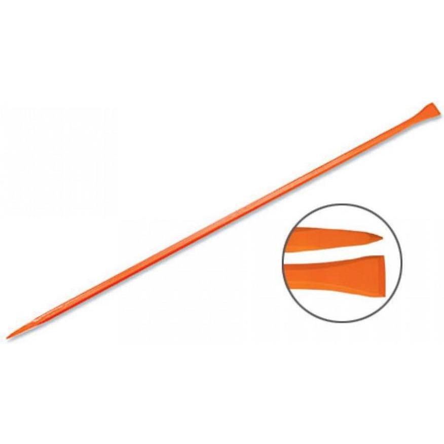 Truper, Meissel, San Angelo straight crowbar 7.2kg, 25x1750mm. One end is pointed, the other is 72mm wide flat. Hexag