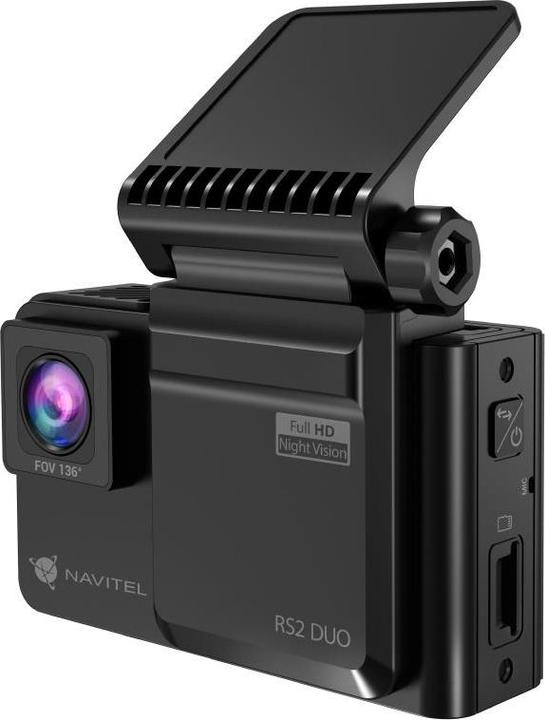 Navitel RS2DUO Dashcam (Eingebautes Display, Bluetooth, WLAN, Eingebautes Mikrofon, Full HD)