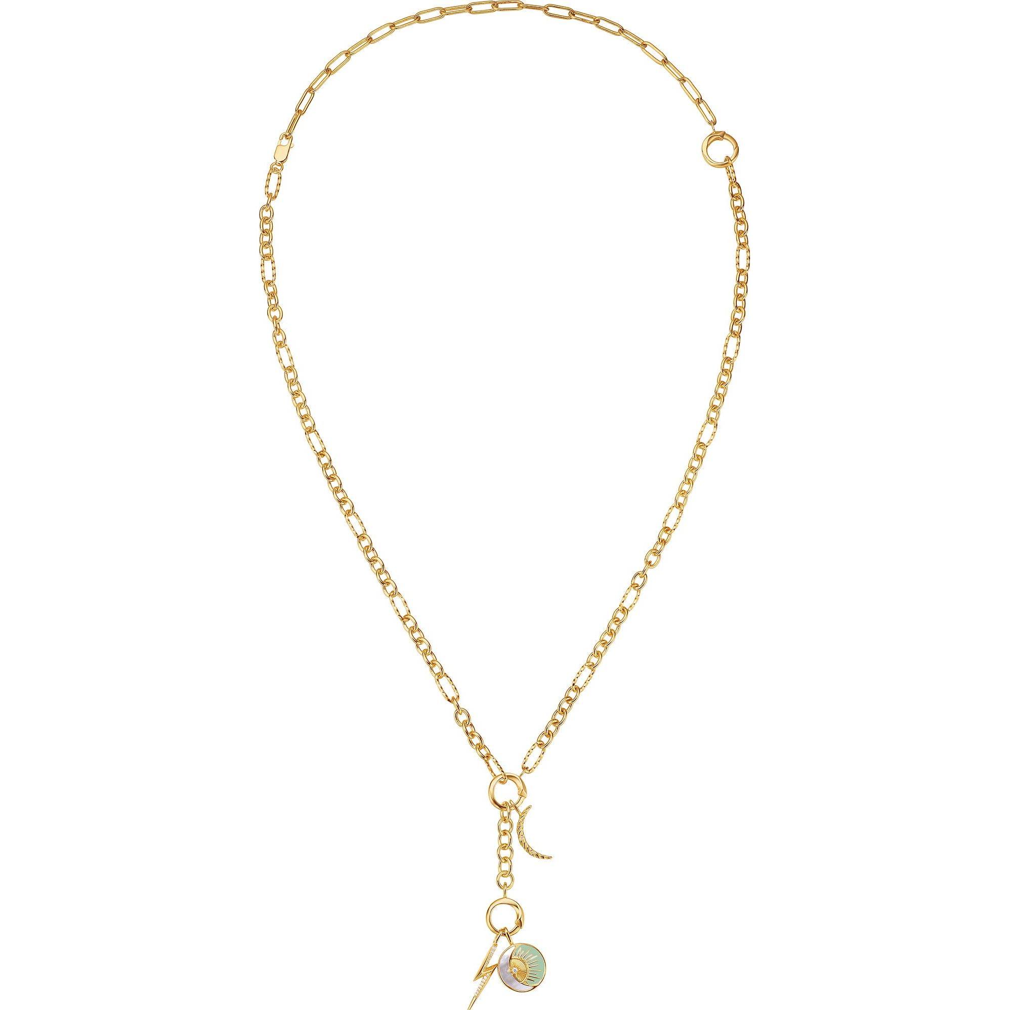Ania Haie, Halsschmuck, Kette Brave Heart, (925er Silber, 63 cm)