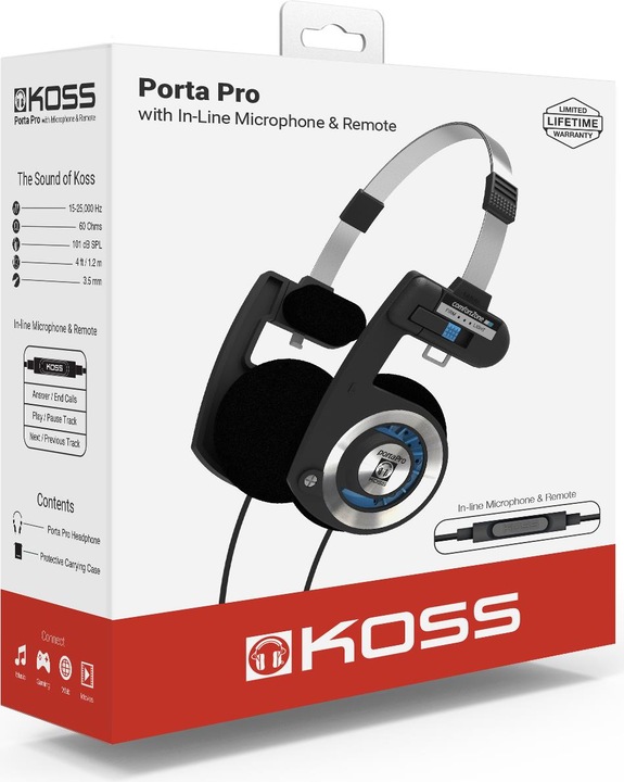 Actual product image Koss Porta Pro (No noise cancelling, Cable)