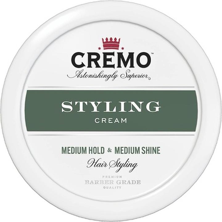 Immagine prodotto Cremo Crema per lo styling dei capelli da barbiere per uomo a media tenuta e media lucentezza 113g (Crema per capelli)