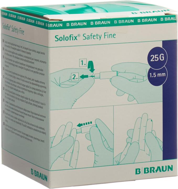 B.Braun Lancet Fine 25 G x 1.5mm