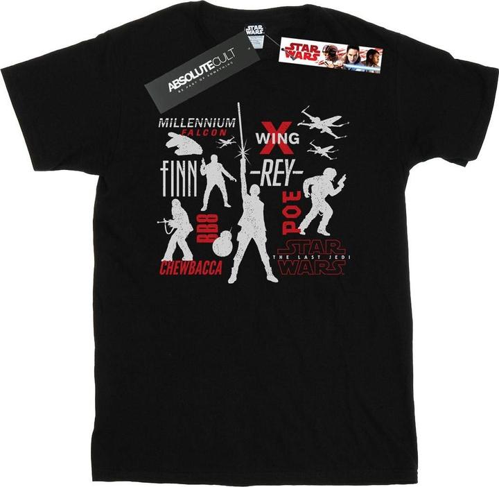 Produktbild Star Wars The Last Jedi Rebellion Silhouettes TShirt (XL)