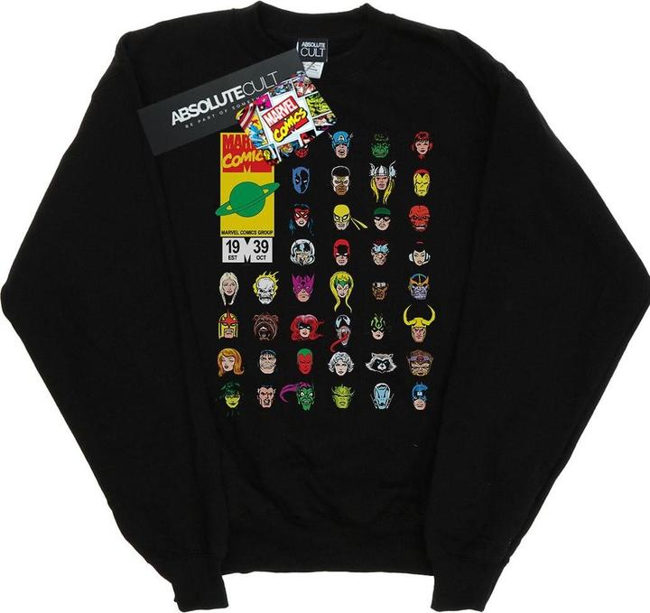 Produktbild Comics Heads Cover Sweatshirt (4XL)