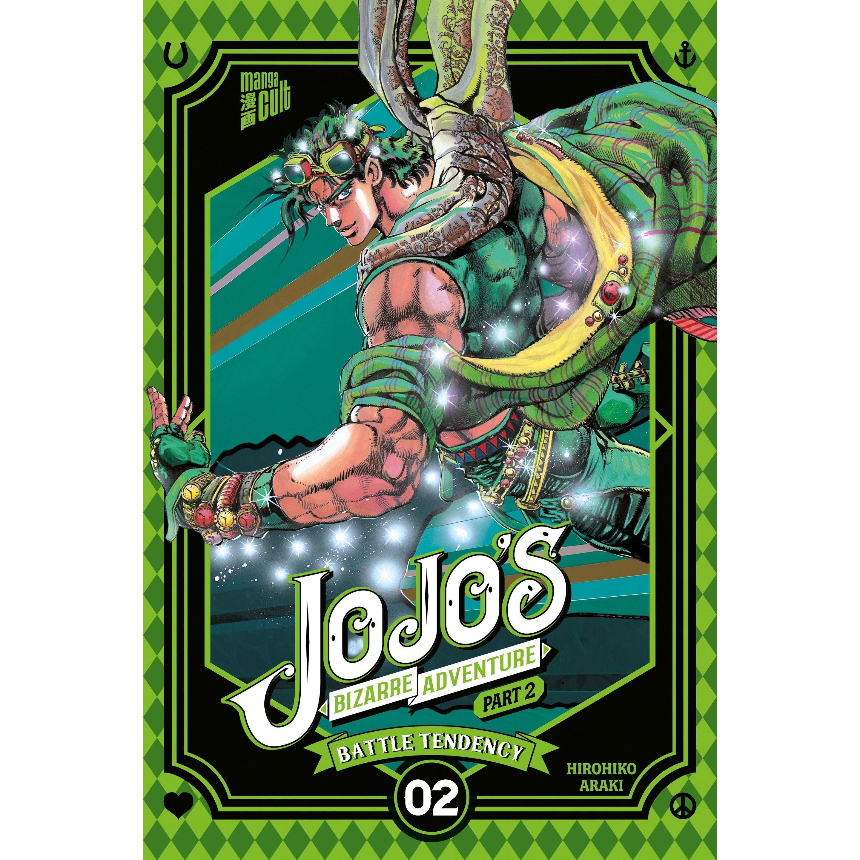 Thumbnail - JoJo's Bizarre Adventure - Part 2: Battle Tendency 2, Belletristik von Hirohiko Araki