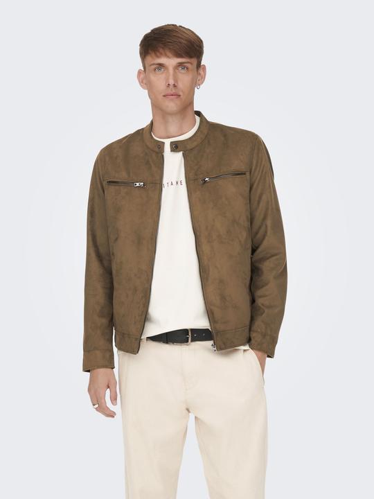 Immagine prodotto Only & Sons Giacca in finto camoscio (XXL)