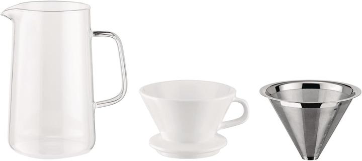 Immagine prodotto Alessi Set di caraffe filtranti SLOW COFFEE color argento