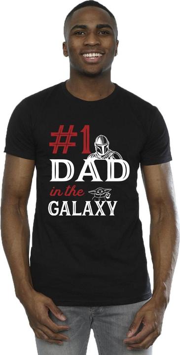 Immagine prodotto Star Wars Mandalorian Number One Dad Maglietta Uomo (S)