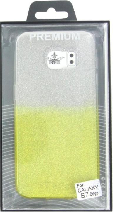 Actual product image TPU Case Shine Samsung Galaxy S7 Edge yellow (Samsung Galaxy S7 Edge)