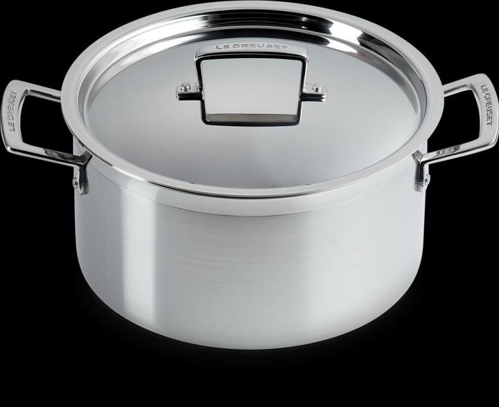 Image du produit Le Creuset 3-PLY 3-PIÈCES. SET DE CUISINE (24 cm, Ensemble de casseroles et de poêles de cuisson, Acier inoxydable)