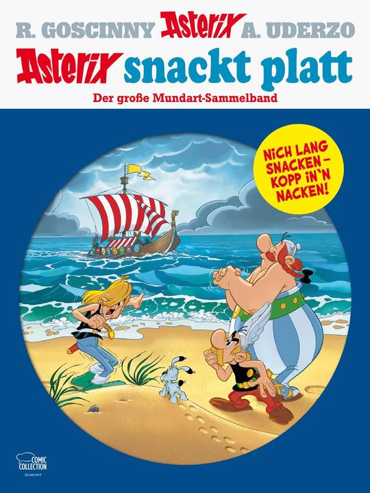 Produktbild Asterix snackt Platt (Deutsch, Albert Uderzo, René Goscinny, 2018)
