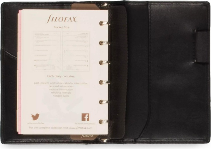 Produktbild Filofax Agenda mit Ledereinband (A5)