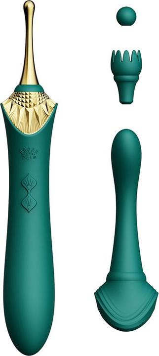 Productafbeelding Zalo Bess 2 Clitoris Massager Turquoise Groen
