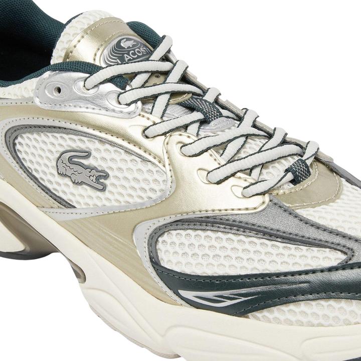 Actual product image Lacoste Mens Storm 96 2K Synthetic Leather Trainers (43)