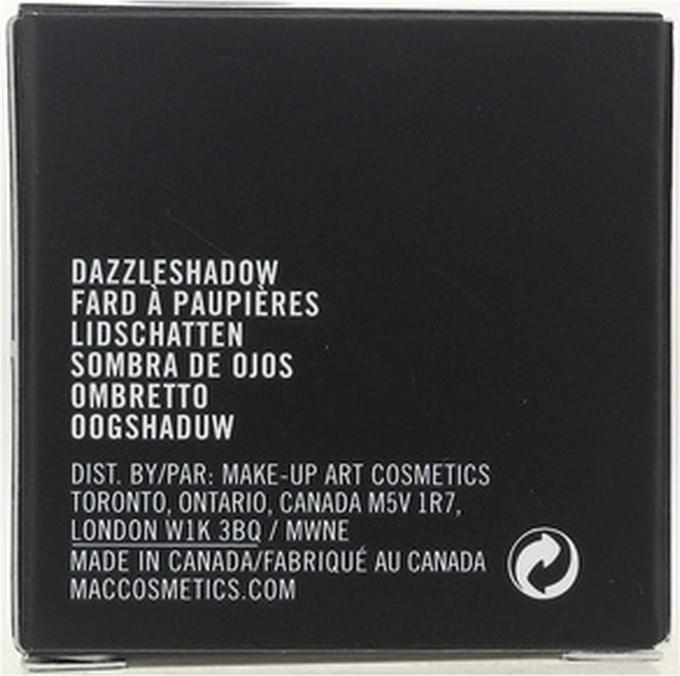 Actual product image MAC Cosmetics Dazzleshadow (Can't Stop Don't Stop)