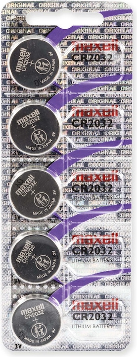 Produktbild Maxell Electronics CR2032 (5 Stk., CR2032, 220 mAh)