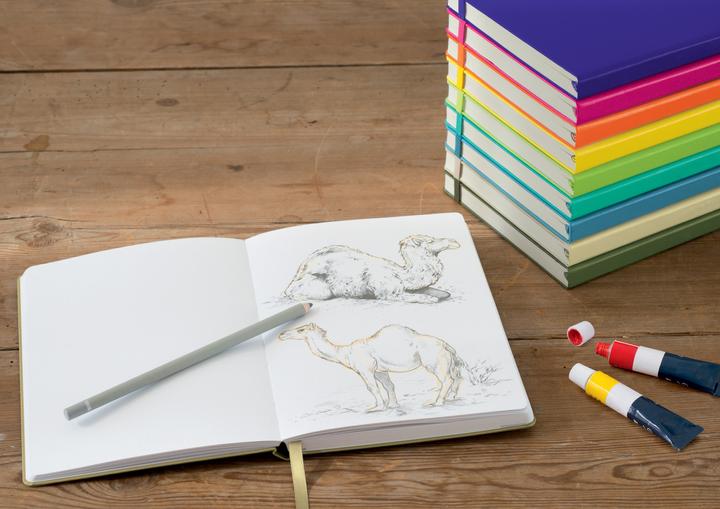 Immagine prodotto Leuchtturm1917 Libro da colorare Master A4 + limone (A4+, Nessuna, Copertina rigida)