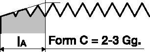 Actual product image Promat Thread former DIN 2174 (DIN 371)