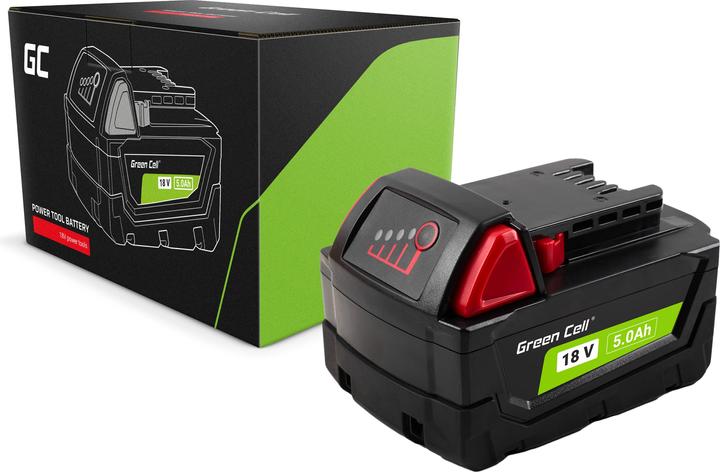 GreenCell PTML18V5 cordless tool battery / charger (18 V)
