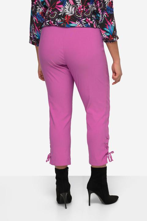 Image du produit Miamoda Pantalon en bengaline coupe Slim Fit, avec laçage sur le bas de jambe (58)