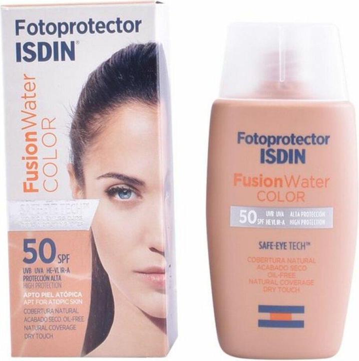 Isdin Fusion Water Color LSF 50 Ultraleichte Textur, 50 ml (SPF 50, 50 ml)