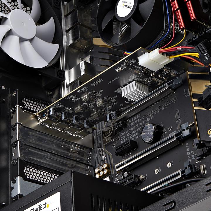 Actual product image StarTech 4-PORT USB-A PCIE CARD 5GBPS
