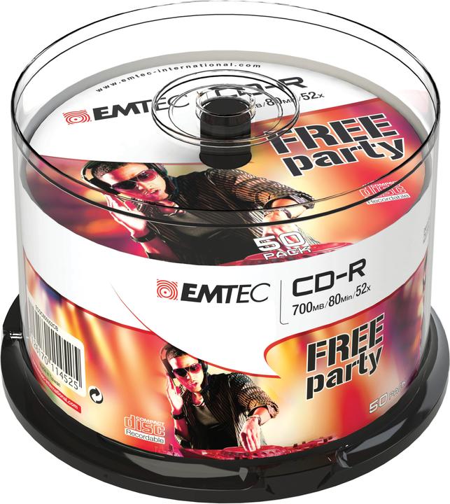 Emtec Classic - 50 x CD-R - 700 MB (80 min) 52x (50x)