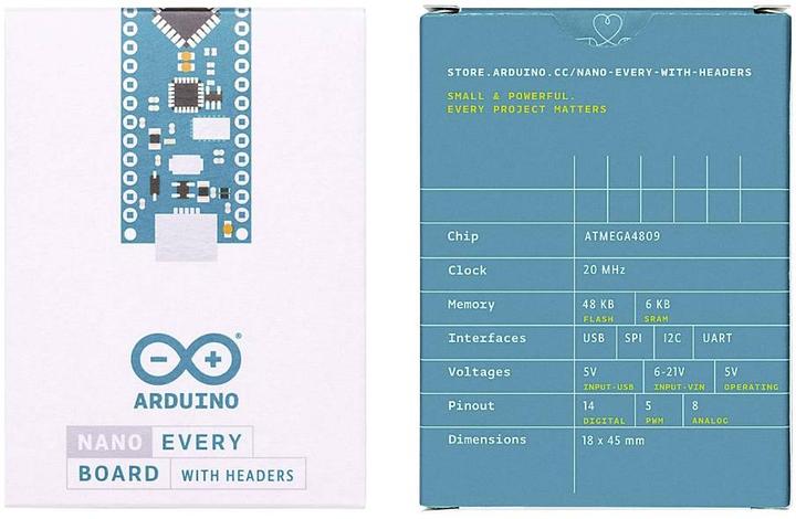 Actual product image Arduino Nano Matter mit Header, ABX00137, 32-Bit Cortex-M33, Thread, Bluetooth LE 5.3