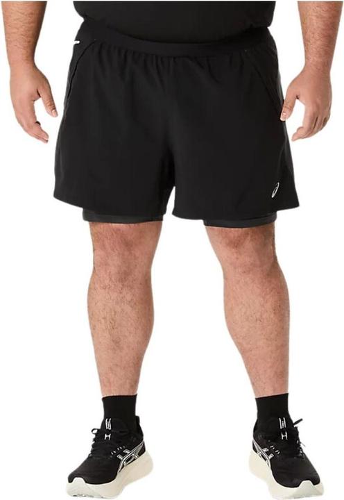 Actual product image ASICS Performance ROAD 2N1 5IN SHORT Men (XL)
