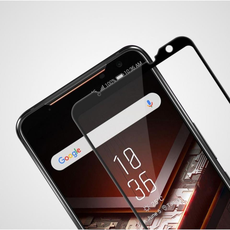 Thumbnail - Screenguard Asus ROG Phone 2 Full Screen Panzerglas Schutzfolie 2.5D 9H (1 Stück, Asus ROG Phone II), Smartphone Schutzf...