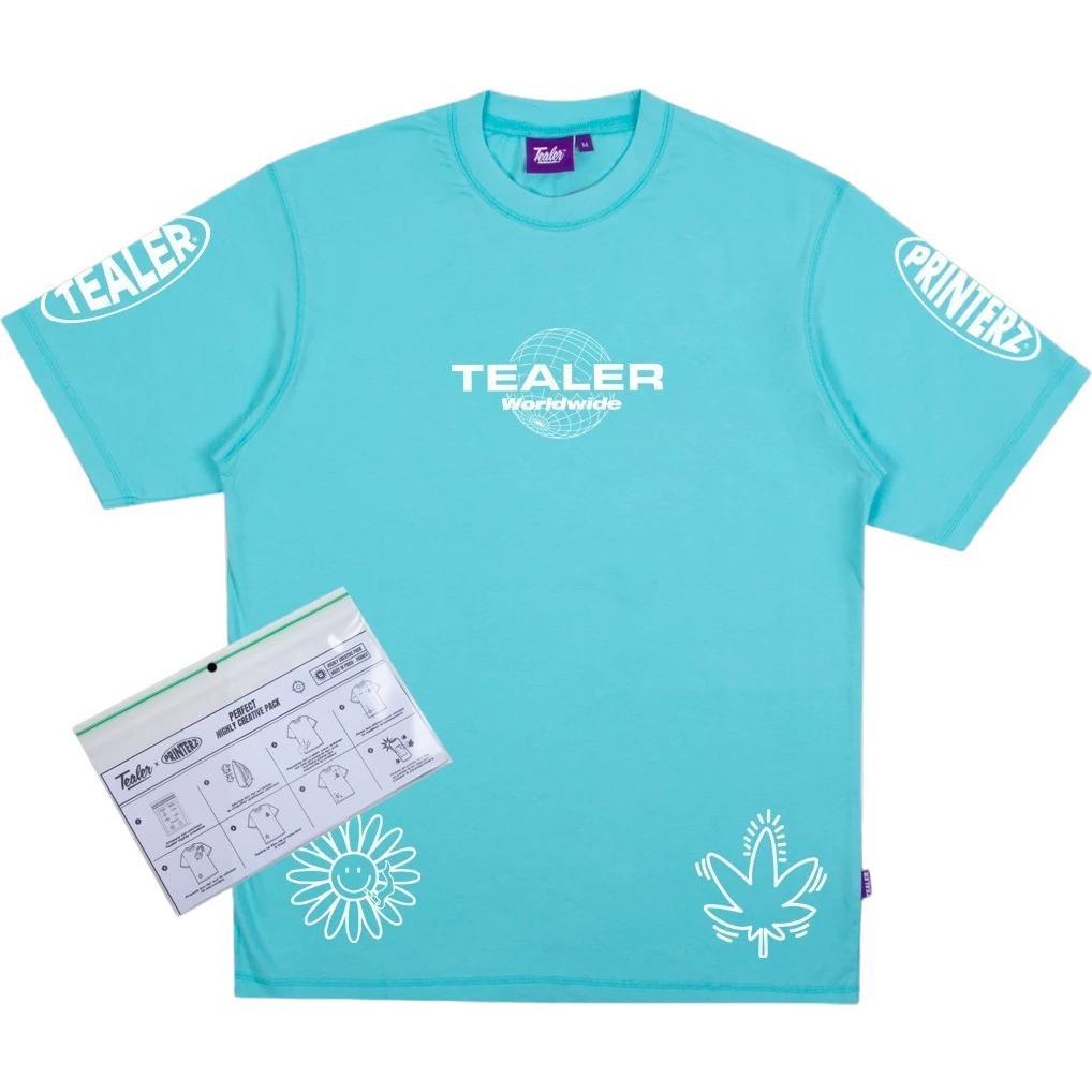 Tealer, Herren, Shirt, t-shirt, Blau, (M)