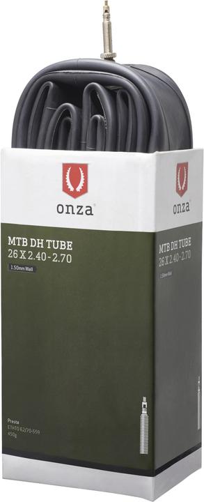 Onza Tube MTB 1.5mm 26 x 2.40 - 2.70 (Presta (SV), 26", 1.50 mm)