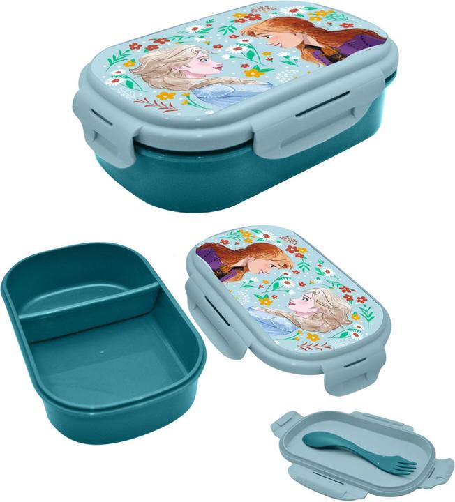 Image du produit Disney Ice magic Boîte à sandwich Fleurs + couvert