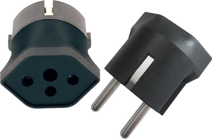 Actual product image Max Hauri Fixadapter (CEE 7/7, Type 13)