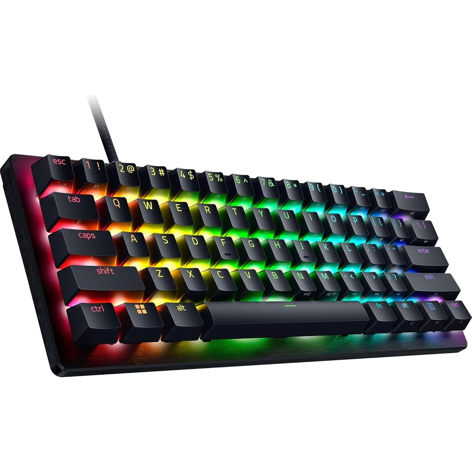 Razer Huntsman V3 Pro Mini (USA, Kabelgebunden), Tastatur, Schwarz