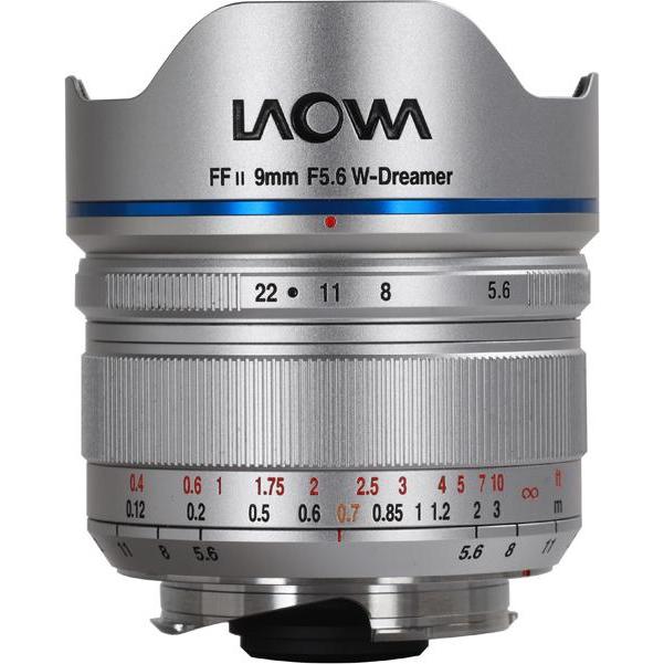 Laowa 9mm 1:5.6 FF RL silber Leica M (Manual Focus) (Leica M, Vollformat), Objektiv, Silber