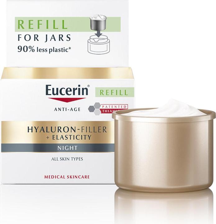 Eucerin Hyaluron-Filler + Elasticity refill capsule (50 ml, Night cream)