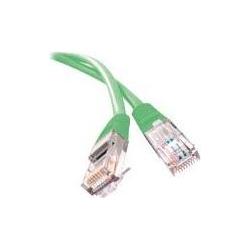 Thumbnail - Exertis Connect Patchkabel F/UTP, CAT.5e, grün, 5,0 m Patchkabel mit besonders schmalem Knickschutz (F/UTP, CAT5e, 5 m),...