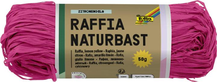 Immagine prodotto Folia Rafia naturale rosa opaco 0,5 mm x 50,0 g (1x)