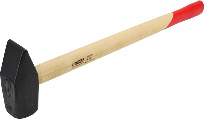 Actual product image Awtools Młotek Kowalski 4.0kg Trzonek Drewniany Black Line (4200 g)