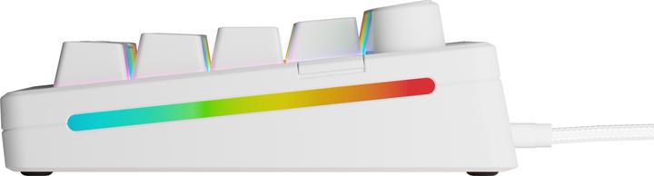 Produktbild Glorious GMMK 3 65 % Custom Gaming-Tastatur - Pre-Built, ANSI (US), Fox Switches, weiss (US, Kabelgebunden)