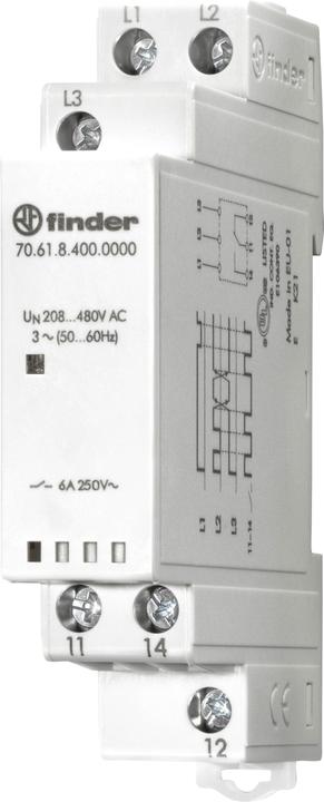 Actual product image Finder Phase failure relay 208-480V ac
