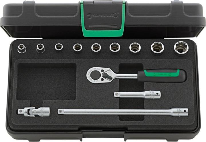 Immagine prodotto Stahlwille Set di chiavi a bussola (11/32", 9/32", 7/32", 3/8", 5/16", 1/4", 1/2", 7/16", 3/16")