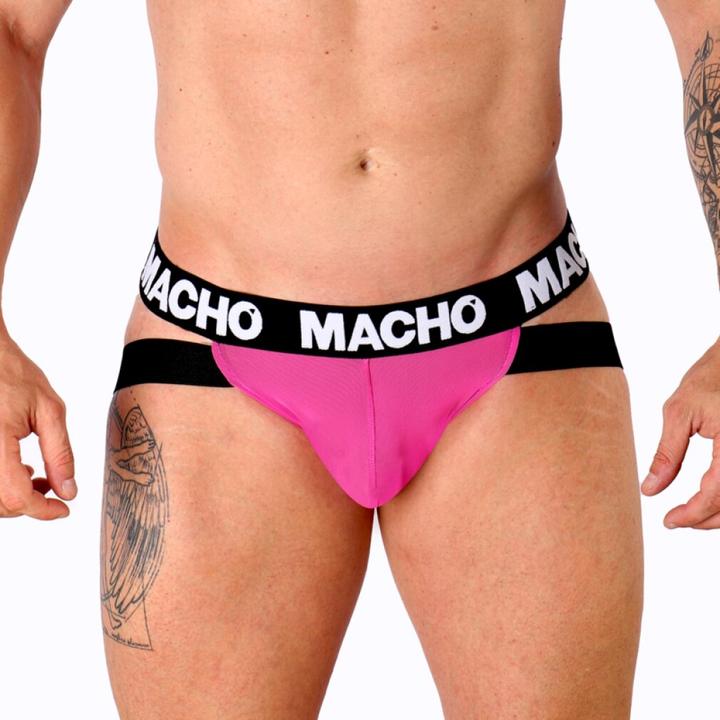 Actual product image Macho Underwear Macho - Mx28fa Jock Pink Neon XL (XL)