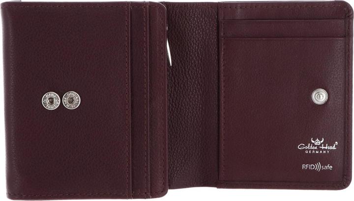 Actual product image Golden Head Madrid wallet RFID leather 10 cm