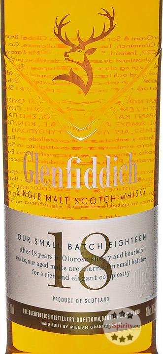 Produktbild Glenfiddich 18 Years Old (1 x 70 cl)